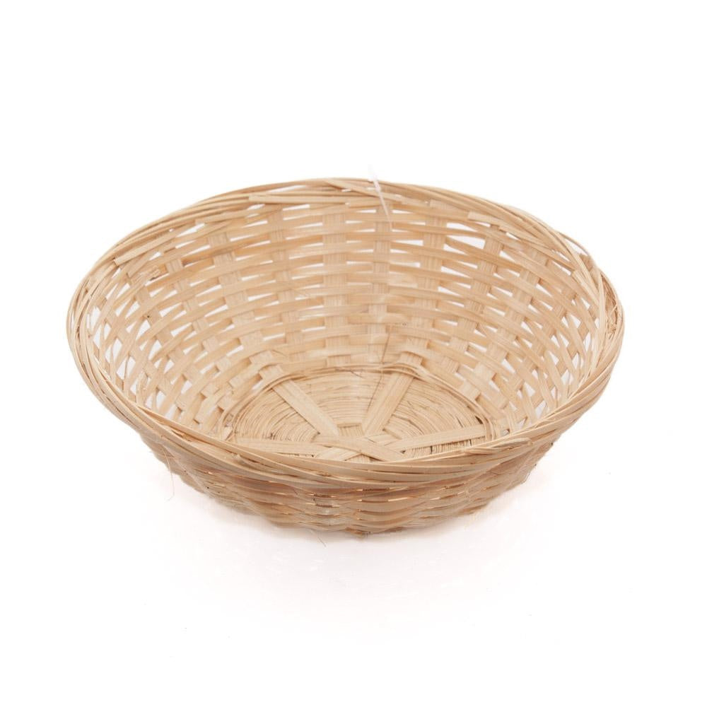 Portapane rotondo in bambù, Ø22,5 cm (kit da 10)