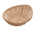 Cestino portapane ovale in bambu', 17,5x13H6 cm (kit da 10)