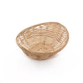 Cestino portapane ovale in bambù, 20x15H6 cm (kit da 10)