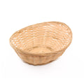 Portapane ovale in bambù, 25x18H8 cm (kit da 10)
