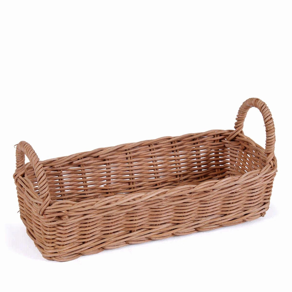 Vaschetta in midollo brunito, 26x10x6,5 cm