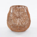 Cesto in rattan naturale, Ø35H35 cm