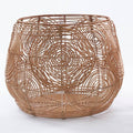 Cesto in rattan naturale, Ø40x40 cm