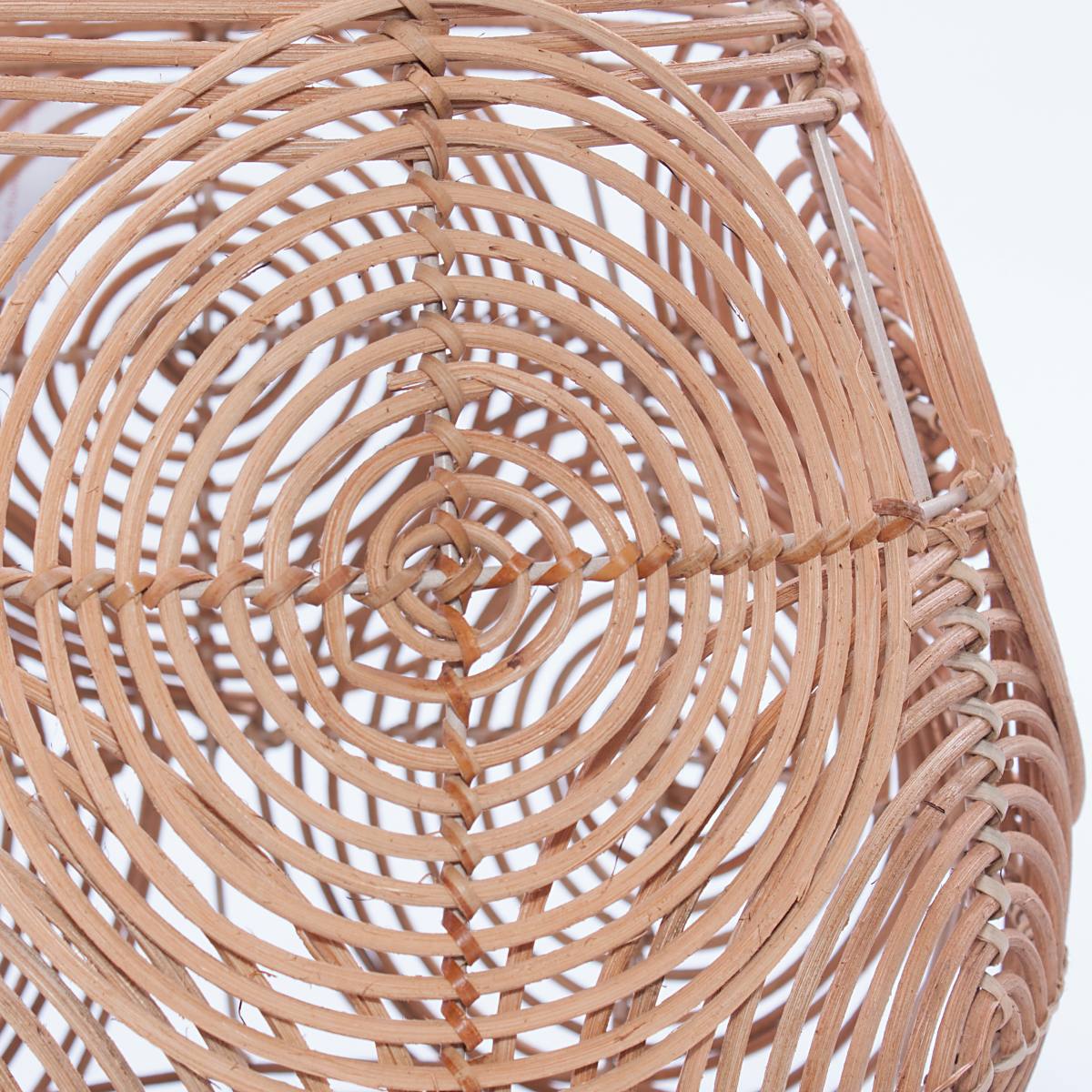 Cesta in rattan, set di 2, Ø40H40 cm