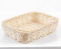 Vaschetta in midollino naturale, 13x9H2,5 cm (kit da 10)
