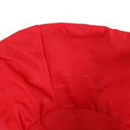 Portapane ovale in bambù rosso con fodera, 24x18H10 cm (kit da 10)