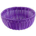 Cestino multiuso viola, Ø23H9 cm (kit da 10)