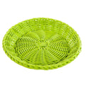Sottopiatto in pvc lime, Ø23 cm (kit da 10)