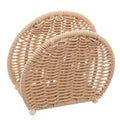 Portatovaglioli in pvc marrone chiaro, 14x6x11 cm (kit da 10)