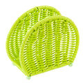 Portatovaglioli in pvc lime, 14x6H11 cm (kit da 10)