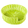 Portapiatti in pvc lime, Ø24x9 cm