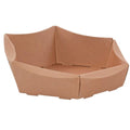 Vassoio in cartone avana, 32x26H12 cm (kit da 10)