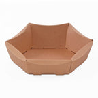Vassoio in cartone avana, 32x26H12 cm (kit da 10)
