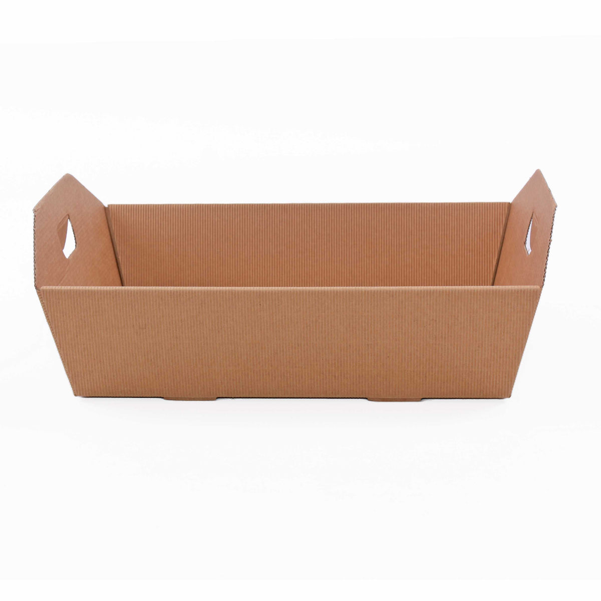 Vassoio in cartone avana, 34x29H10 cm (kit da 10)