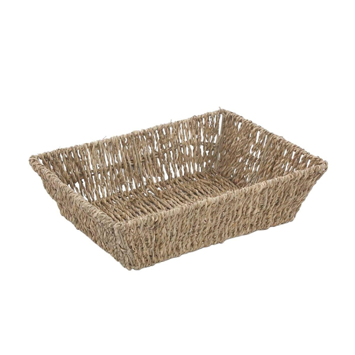 Vaschetta in cordoncino, 30x22H8 cm (kit da 3)