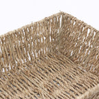 Vaschetta in cordoncino, 30x22H8 cm (kit da 3)