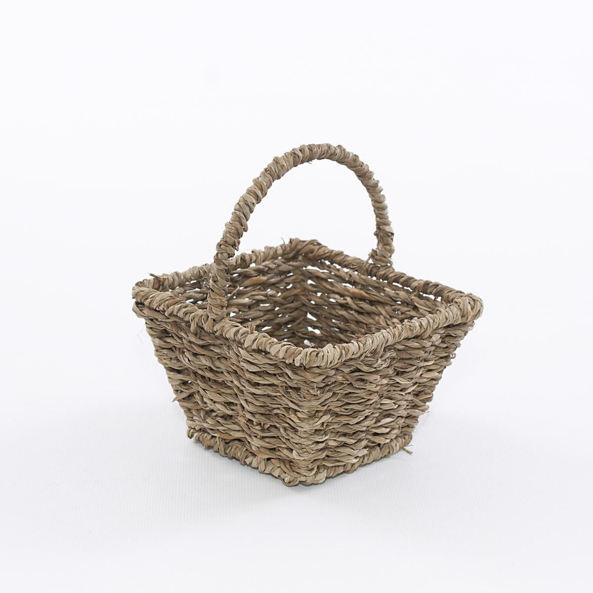 Cesto quadrato in cordoncino, 12x12H14 cm (kit da 10)