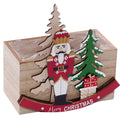 Cassetta in compensato schiaccianoci, 15x8x16 cm