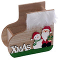 Cassettina a scarpone in legno, 16x8x15 cm