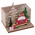 Cassettina in legno, 14x12x15 cm