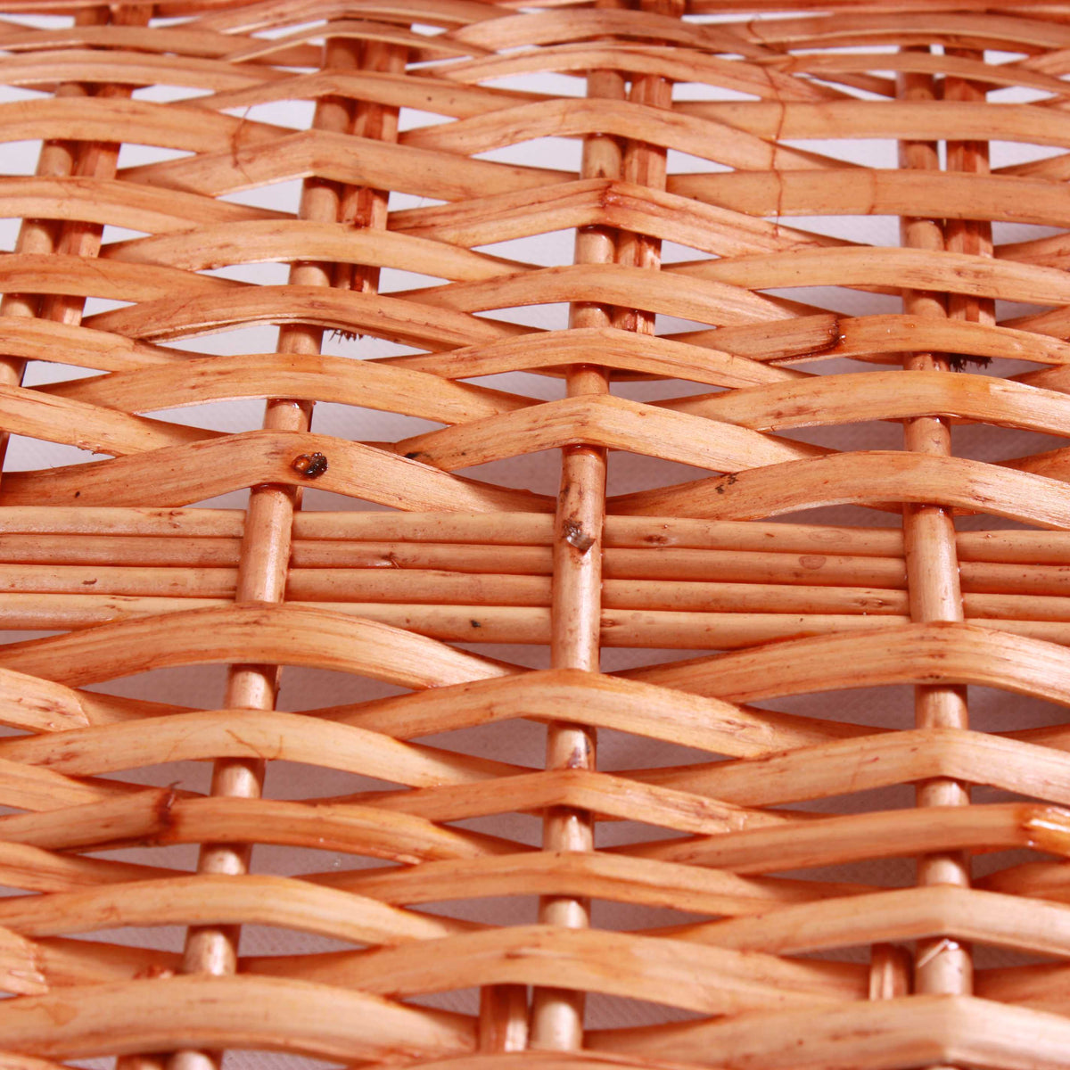 Cesto rettangolare in vimini marrone, 54/51x38x13 cm (kit da 5)