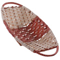 Cesto ovale in vimini, 70x36x15 cm (kit da 3)