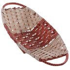 Cesto ovale in vimini, 70x36x15 cm (kit da 3)