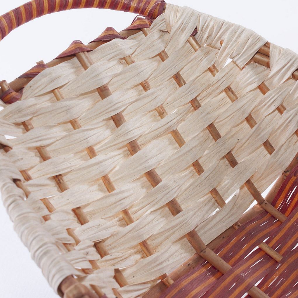 Cesto ovale in vimini, 70x36x15 cm (kit da 3)
