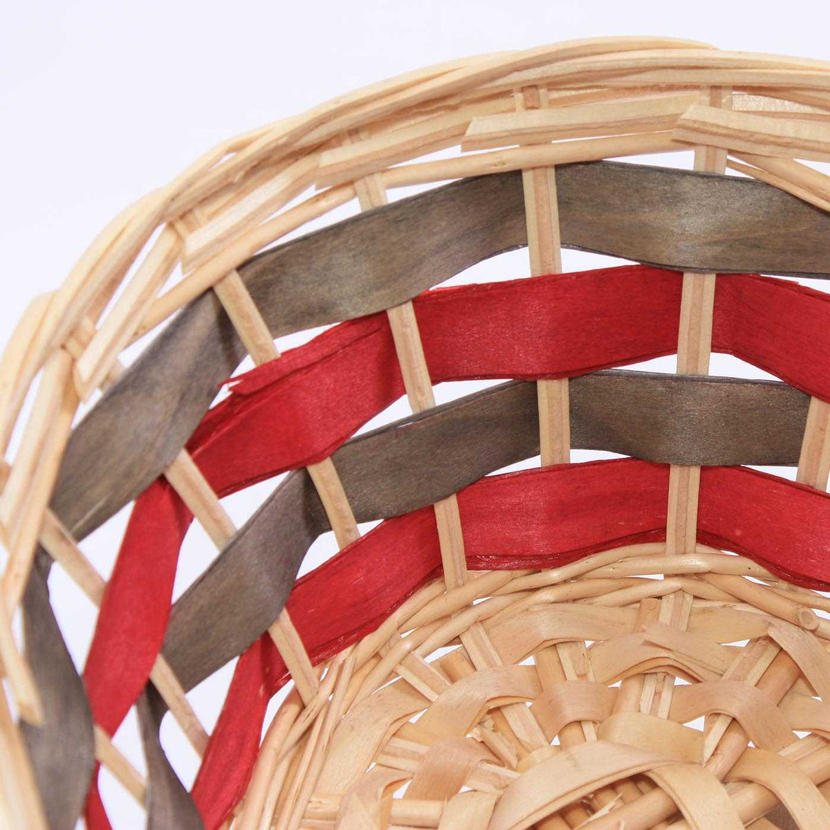 Cesto ovale in vimini naturale, 47x28H12 cm (kit da 5)