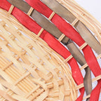 Cesto ovale in vimini naturale, 47x28H12 cm (kit da 5)