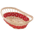 Cesto in vimini traforato, 51x36H17 cm (kit da 5)