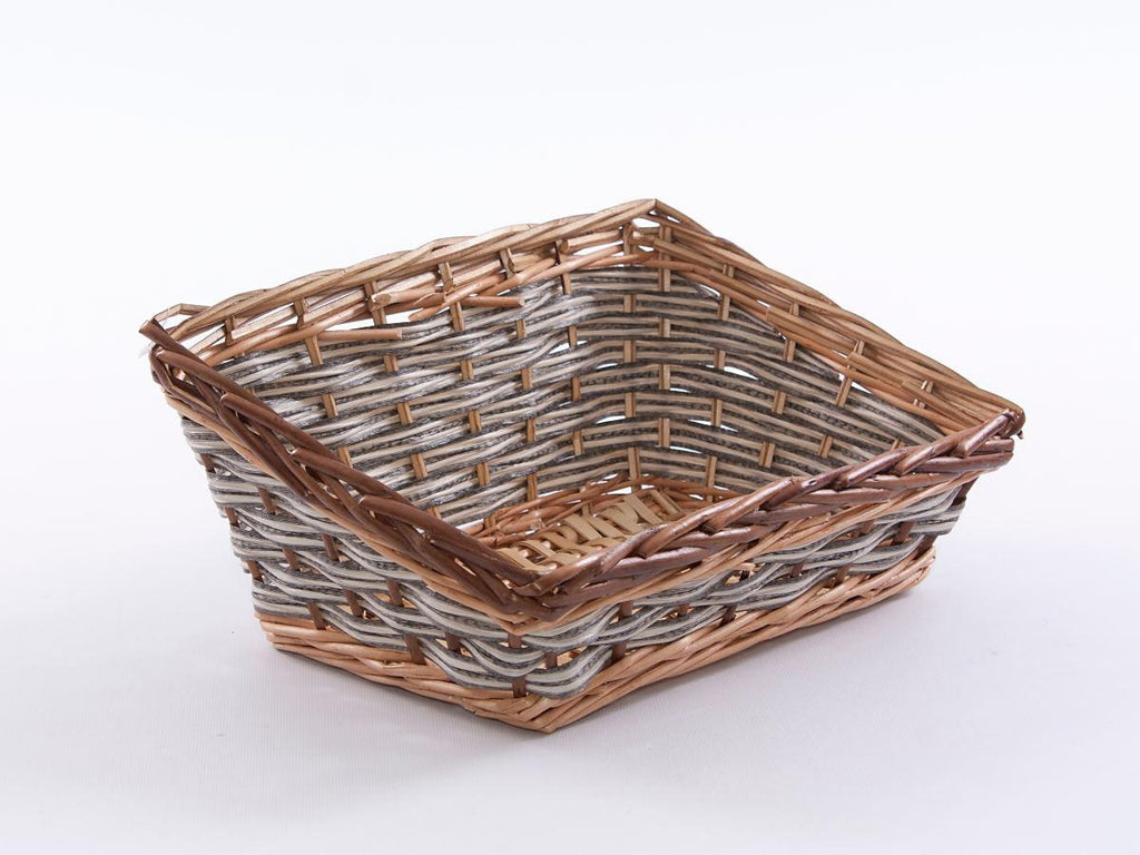 Cesto da confezione in vimini, 35x25H16 cm (kit da 5)