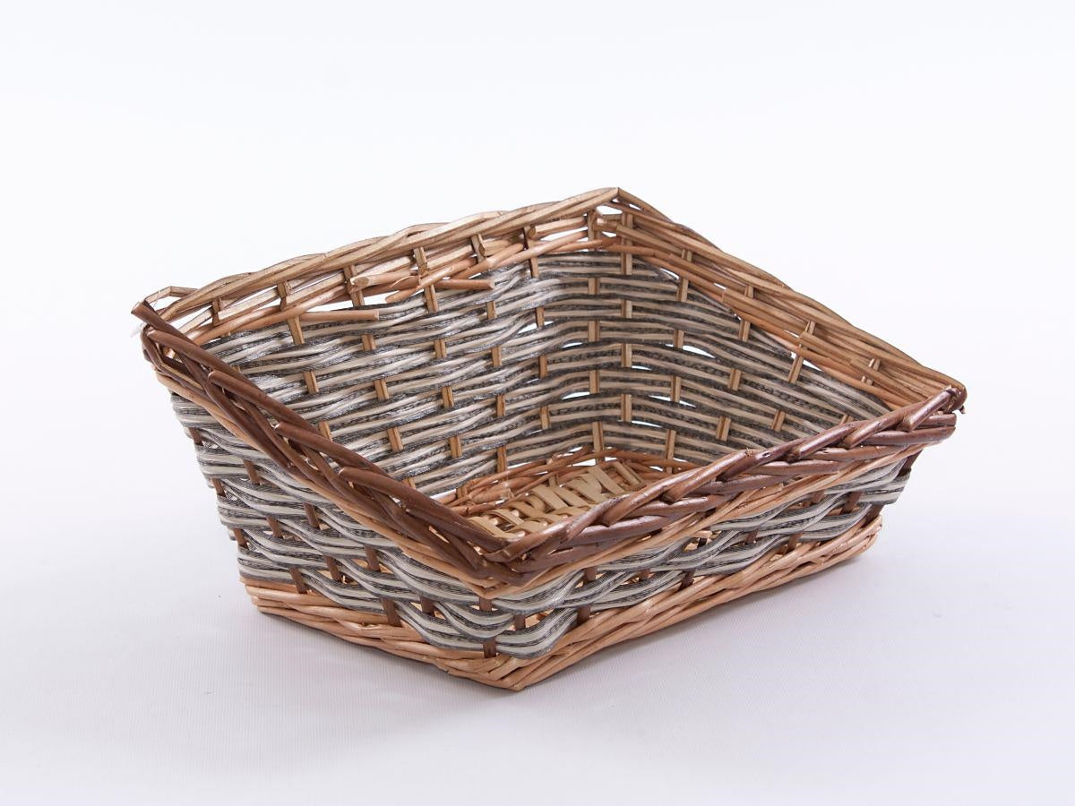 Cesto da confezione in vimini, 35x25H16 cm (kit da 5)