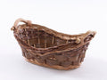 Cesto ovale in vimini, 43/39x26H11/16 cm (kit da 5)