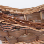 Cesto ovale in vimini, 43/39x26H11/16 cm (kit da 5)