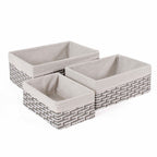 Vaschetta in cellulosa, set di 3, 38x28H15 cm