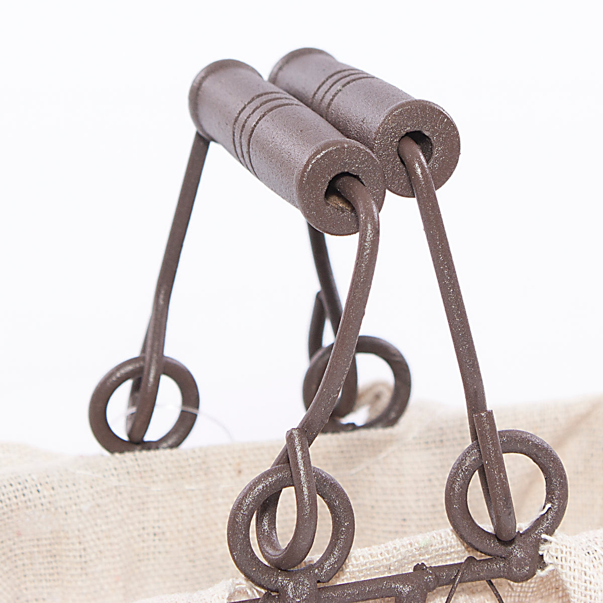 Cesto a rete in metallo con fodera, 13x7x6 cm (kit da 5)