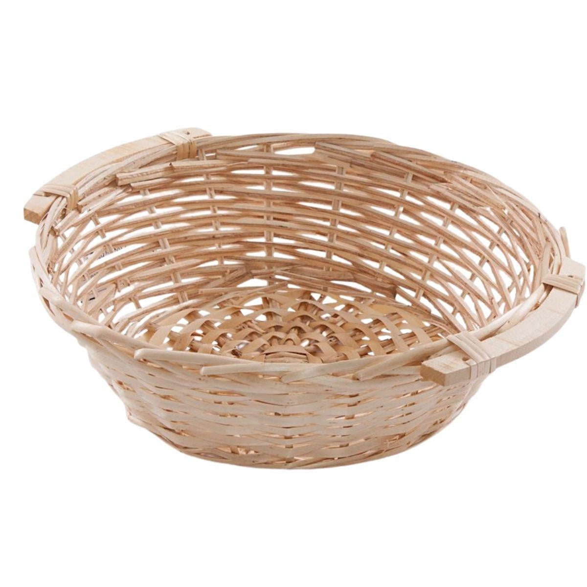 Cesto da confezionamento rotondo in vimini, Ø36H10 cm (kit da 10)