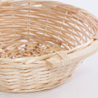 Cesto da confezionamento rotondo in vimini, Ø36H10 cm (kit da 10)