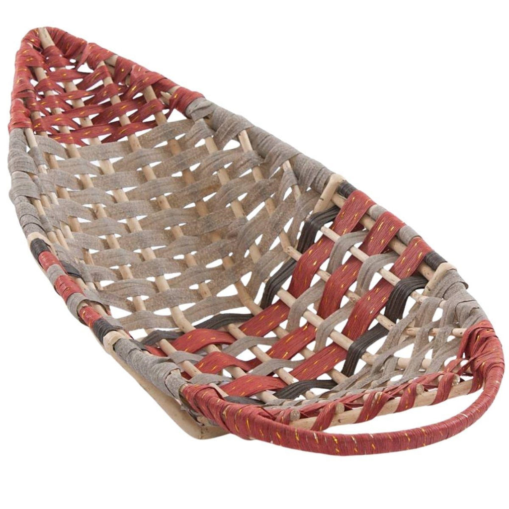 Cesto a foglia in vimini, 64x51x14 cm (kit da 3)