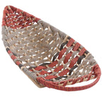 Cesto a foglia in vimini, 64x51x14 cm (kit da 3)