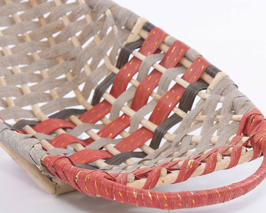 Cesto a foglia in vimini, 64x51x14 cm (kit da 3)
