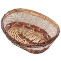 Cesto in vimini marrone, 40x34xH9/16 cm (kit da 5)