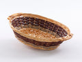 Cesto ovale in vimini, 49x36x12 cm (kit da 5)