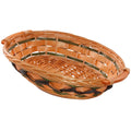 Cesto ovale in vimini, 49x36x12 cm (kit da 3)
