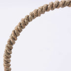 Cesto rettangolare in cordoncino con manico, 20x14x10/27 cm (kit da 5)