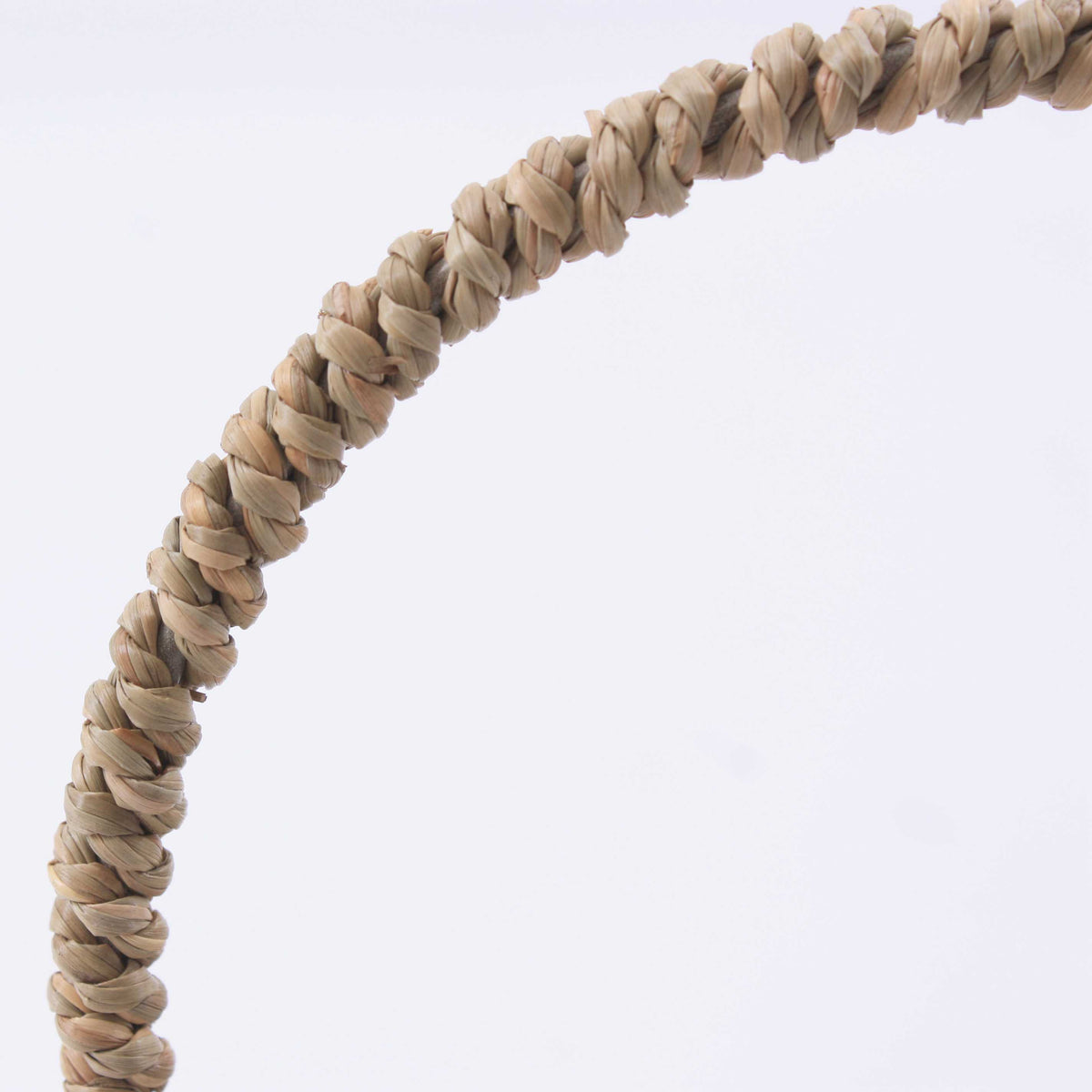 Cesto rettangolare in cordoncino con manico, 20x14x10/27 cm (kit da 5)