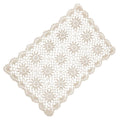 Tovaglietta da colazione in pizzo bianco, 45x30 cm (kit da 3)