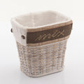 Gettacarte in rattan mix, 25x20x25 cm