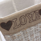 Cesto gettacarte Love, 25x20x25 cm